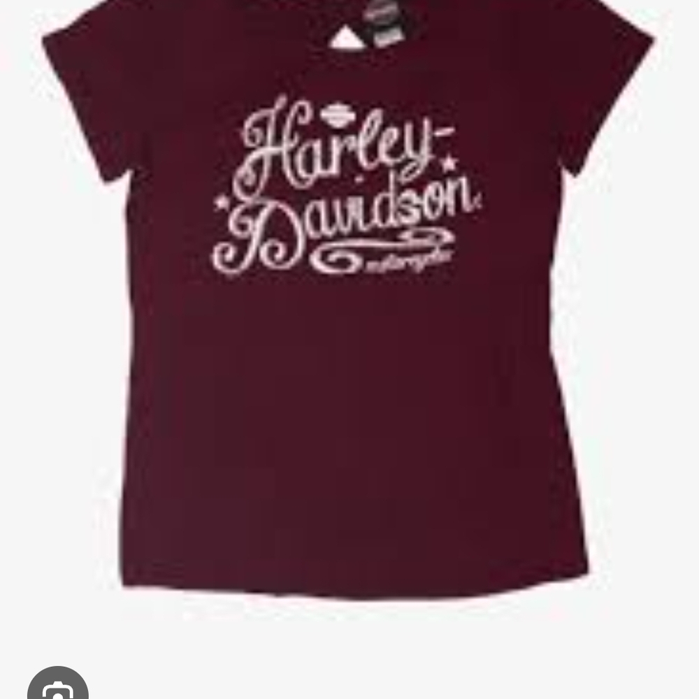 Harley-Davidson Kids Burgundy Tee